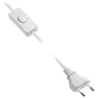 Cable with plug and Intrerupator, 2 m LD-KABE2M-00