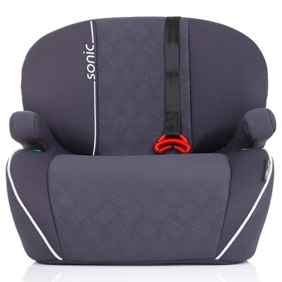 Inaltator auto Chipolino Sonic Anthracite I-Size 125-150 cm cu sistem Isofix si Testat ADAC