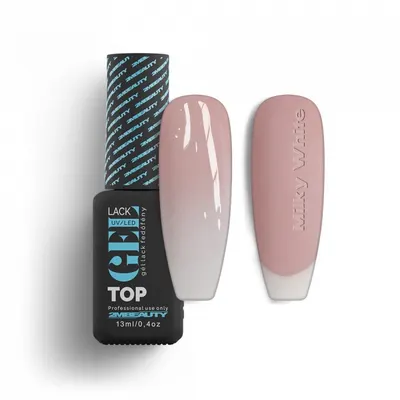 Oja semi GelLack 2M Hema Free Top Coat Milky White - 13ml