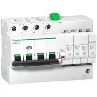 Descarcator modular Iquick Prd40R 3P+N, 264V, cu transfer la distanta Schneider A9L16294