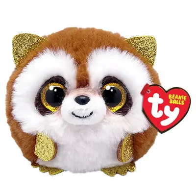 Jucărie de pluș Ty Toys Beanie Balls - Raton Pickpocket, 8 cm