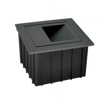 Spot Led de Pardoseala Grf011 2w 3000k Ip65 Negru