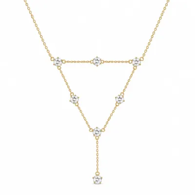 Colier Elodie Placat Cu Aur 18k