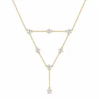 Colier Elodie Placat Cu Aur 18k