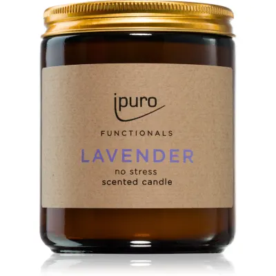 ípuro Functionals Lavender lumânare parfumată 200 g
