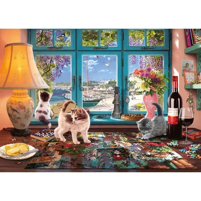 Puzzle 1000 de piese - Puzzlers Desk