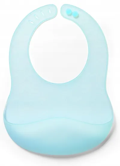 Baveta silicon Babyono - 1598, mentă