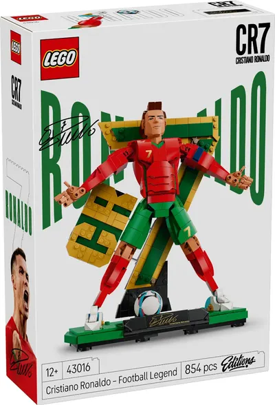 LEGO® Editions - Cristiano Ronaldo - Legenda a fotbalului (43016)