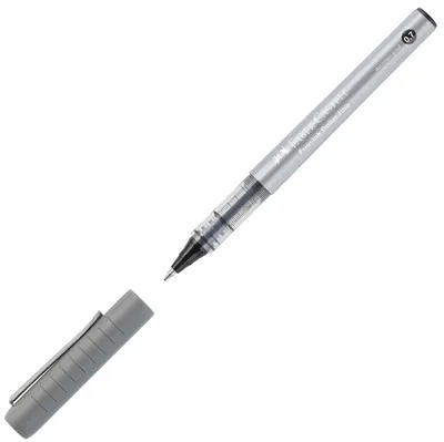 Roller Faber-Castell Free Ink - 0.7 mm, negru