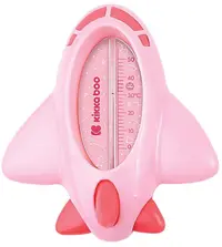 Termometru pentru baie KikkaBoo - Plane, Pink