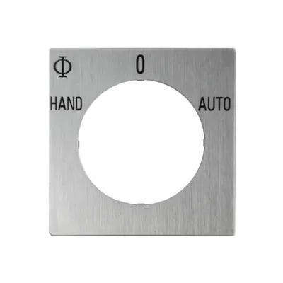 Placa frontala inscriptionata Hand-0-Auto