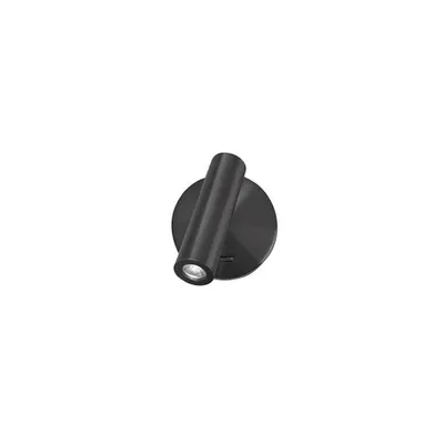 Plafoniera LAREDO Negru Aluminiu Adjustable Intrerupator On/Off LED: Samsung 3W 190Lm 3000K IP20