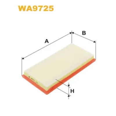 Filtru aer WIX FILTERS WA9725