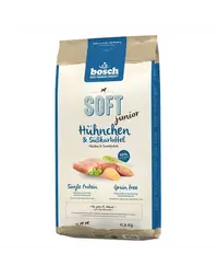 BOSCH Soft Junior Hrana uscata cu pui si cartofi dulci pentru cainii junior12,5 kg