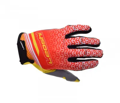 Manusi moto, mx, enduro, atv, marime M, culoare rosu galben