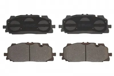 Set placute frana Fata potrivit AUDI A3, A4 ALLROAD B9, A4 B9, A5, A6 ALLROAD C8, A6 C8, A7, A8 D5, E-TRON, Q3, Q5, Q7, Q8, Q8 E-TRON; BENTLEY BENTAYGA; VW TOUAREG 1.4-Electric 01.15