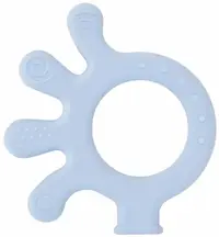 Jucărie de dentiție pentru bebeluși BabyJem - Octupus, Blue