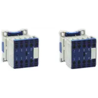Contactor pentru comanda motorului trifazat, 9A LX1-DO/1NI