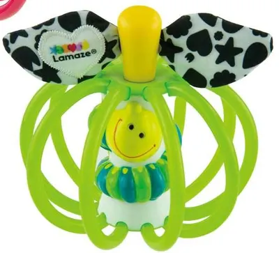 Lamaze Cuddle Toy - Măr, verde