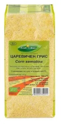 Griș bio de porumb, 500 g, Biosvyat