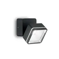 Corp de iluminat decorativ pentru exterior OMEGA AP SQUARE NERO 4000K