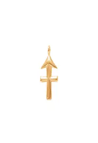 Pandantiv placat cu aur cu semn zodiacal Sagetator