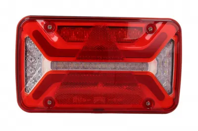 Stop spate stanga MULTILED III (LED, 12 24V, cu intermitent, cu far de ceata, marsarier, cu stop, lumina de parcare, reflector triunghiular, conector: ASS2 7PIN) potrivit ADR