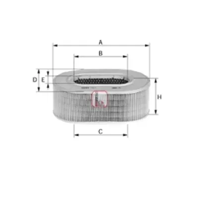 Filtru aer SOFIMA S 7258 A