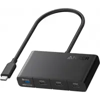 Hub USB-C Anker, 4 x USB-C, Negru A8340GA1