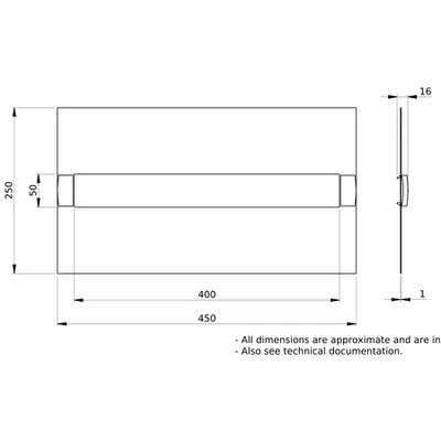 Placa frontala 3,15 EZC100 V. W600,W650 5M