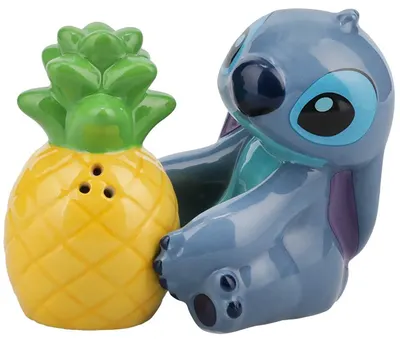 Set de sare si piper Paladone Disney: Lilo & Stitch - Stitch and Pineapple