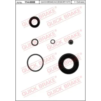 Set reparatie, etrier QUICK BRAKE 114-0008