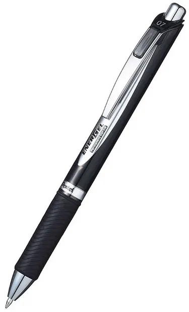 Roller automat Pentel Energel BLР 77 - 0.7 mm, negru