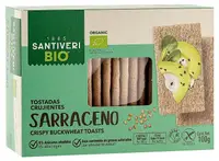 Bio crisp toast din hrișcă, fără gluten, 100 g, Santiveri