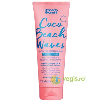 Balsam Hidratant pentru Bucle Lejere Coco Beach Waves 250ml