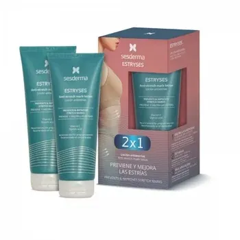 Pachet Lotiune anti-vergeturi Estryses, 2 x 200 ml, Sesderma