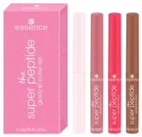 Essence Set de glossuri pentru buze The Super Peptide, 4 bucăți