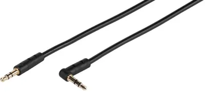 Cablu audio Vivanco - 45514, jack 3.5 mm/jack 3.5 mm, 0.5 m, negru