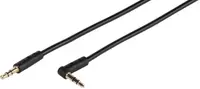 Cablu audio Vivanco - 45514, jack 3.5 mm/jack 3.5 mm, 0.5 m, negru