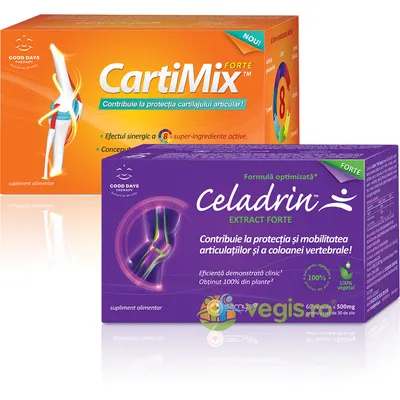Celadrin Extract Forte 60cps + Cartimix Forte 60cpr Good Days Therapy