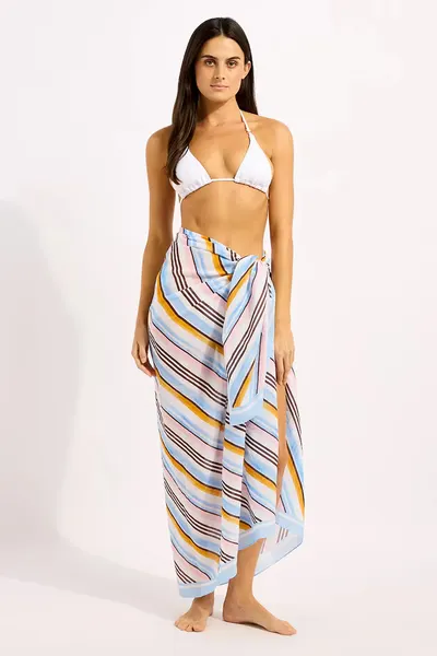 Seafolly fustă de plajă pentru femei Kai Sarong