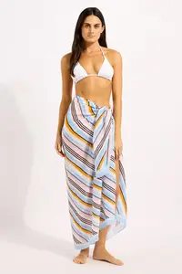 Seafolly fustă de plajă pentru femei Kai Sarong