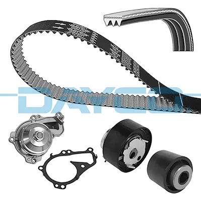 Set Pompa Apa + Curea Dintata Potrivit Ds Ds 3, Ds 4; Citroen Berlingo Multispace, C3 C3 Origin Iii, C3 Aircross Ii, C3 Ii, C3 Iii, C3 Picasso, C4 Cactus, C4 Grand Picasso Ii 1.2 01.13