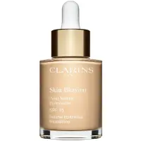 Clarins Skin Illusion Natural Hydrating Foundation makeup radiant cu hidratare SPF 15 culoare 101W Linen 30 ml