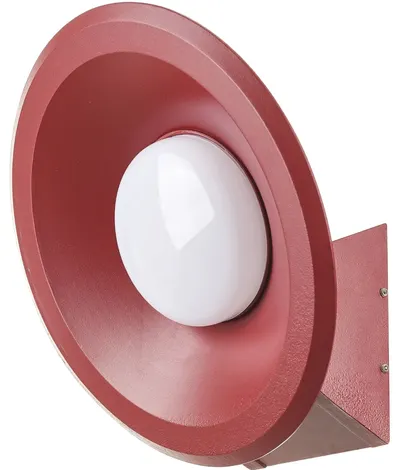 Aplica LED exterior Elbulgaria - Linea, 12W, IP44, 4000K, roșu