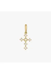 Pandantiv din aur Brilliant Cross - Diamante