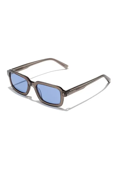 Ochelari de soare patrati unisex - Gri inchis