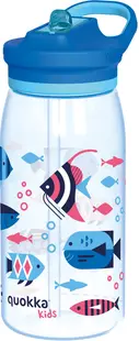 Sticlă de apă Quokka Kids - Glow, Sea Life, 580 ml