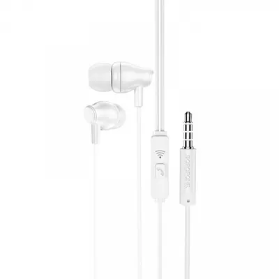 Handsfree 3.5mm Borofone BM61 Wanderer, Alb