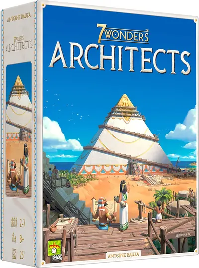 Joc de societate 7 Wonders Architects - Pentru famlie